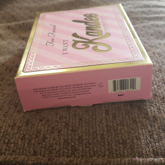 Too faced I want kandee eye shadow palette - Picture 5 of 5